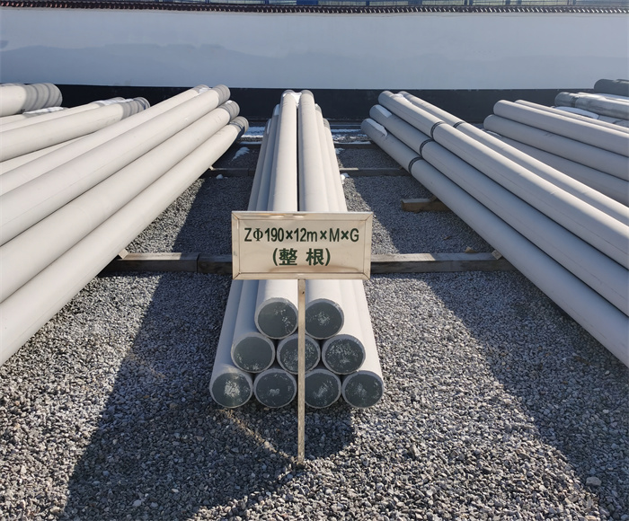 金川190×12米钢筋混凝土水泥电线杆